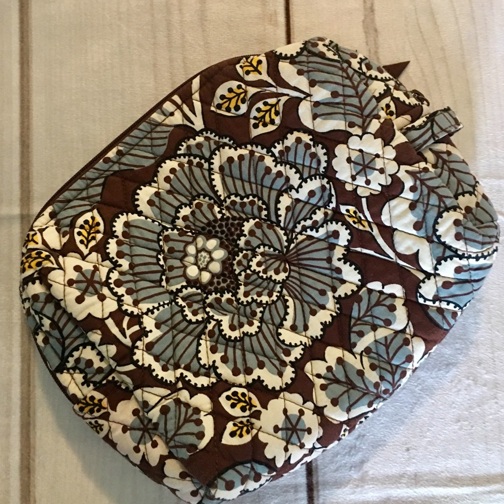 Vera Bradley Large Zip Cosmetic Case